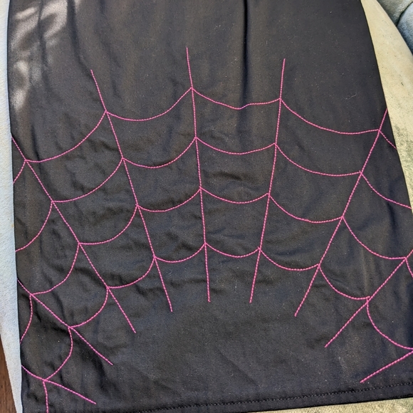 Zombie Kitten spiderweb pencil skirt Xs - Picture 3 of 6